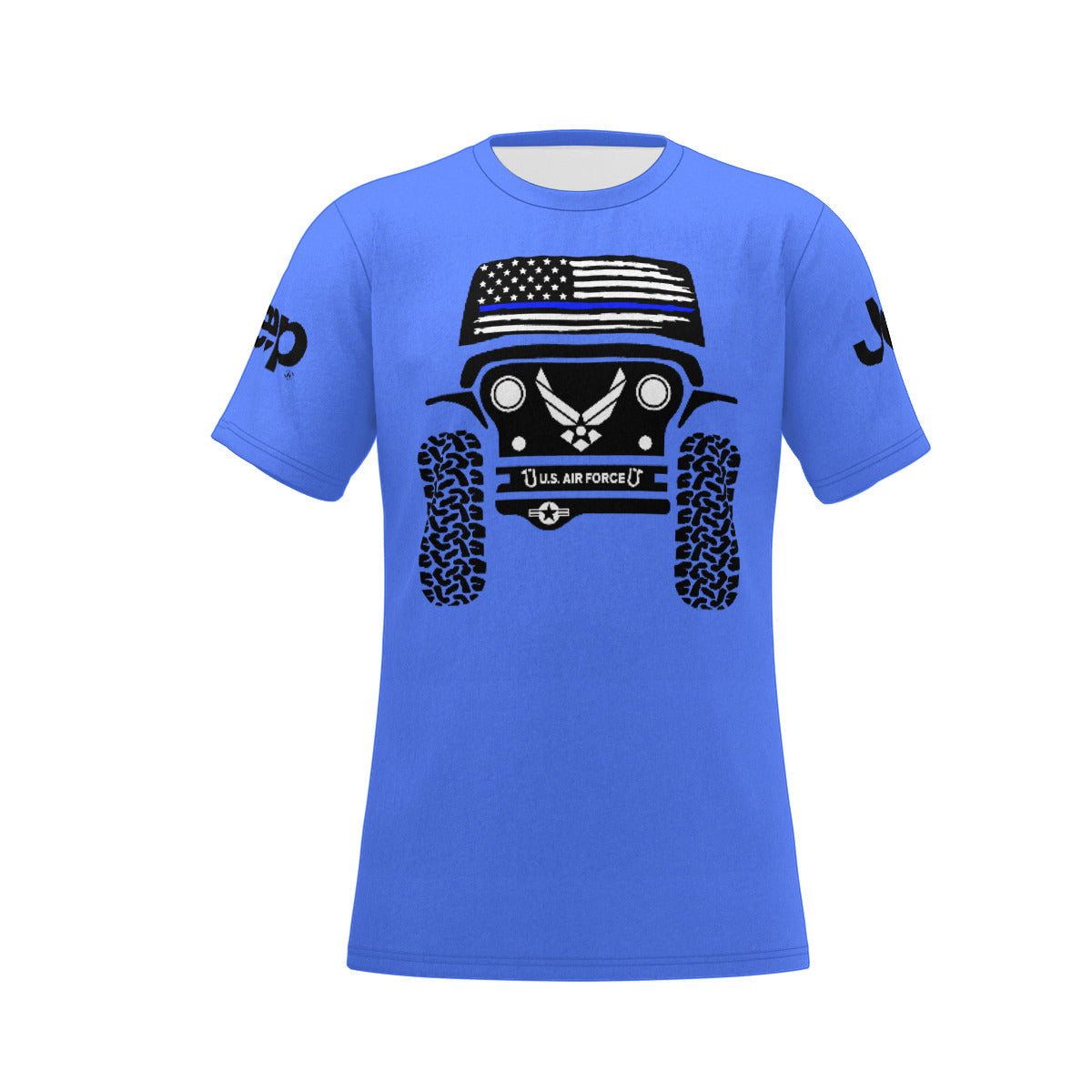 Air Force Jeep Shirt-duckduckjeep-offroad-wrangler-gladiator-3d-jeep duck-custom duck-Jeep-The Quacktory-Fun Jeep Ducks-Ducks4Jeep