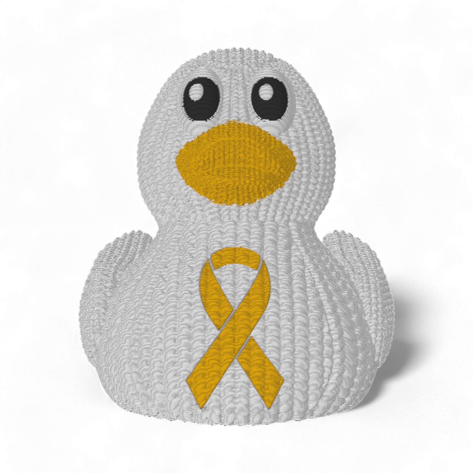 Appendiceal Cancer Awareness Duck-duckduckjeep-offroad-wrangler-gladiator-3d-jeep duck-custom duck-Jeep-The Quacktory-Fun Jeep Ducks-Ducks4Jeep