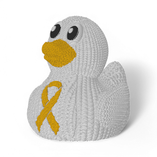 Appendiceal Cancer Awareness Duck-duckduckjeep-offroad-wrangler-gladiator-3d-jeep duck-custom duck-Jeep-The Quacktory-Fun Jeep Ducks-Ducks4Jeep