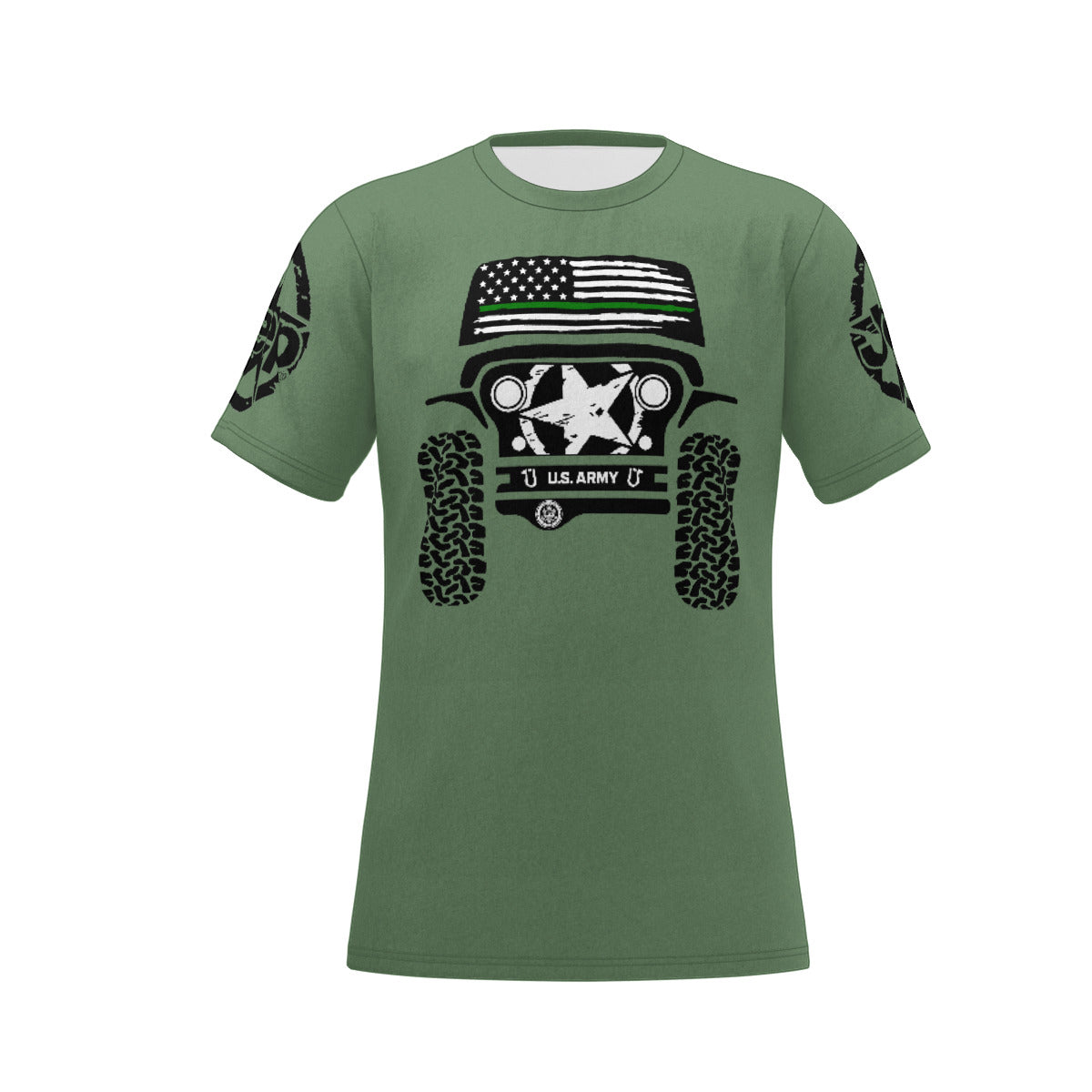 Army Jeep Shirt-duckduckjeep-offroad-wrangler-gladiator-3d-jeep duck-custom duck-Jeep-The Quacktory-Fun Jeep Ducks-Ducks4Jeep