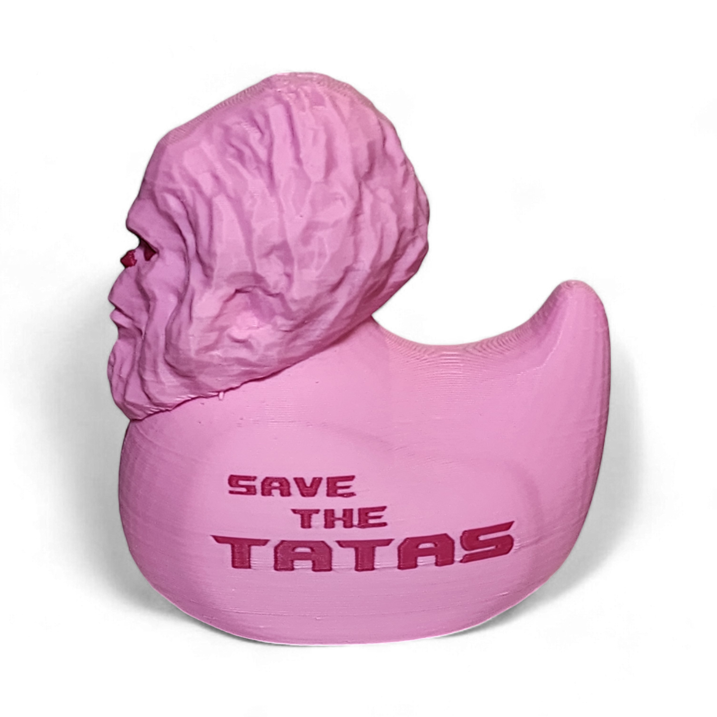 Bigfoot Save The Tatas Breast Cancer Awareness Duck-duckduckjeep-offroad-wrangler-gladiator-3d-jeep duck-custom duck-Jeep-The Quacktory-Fun Jeep Ducks-Ducks4Jeep