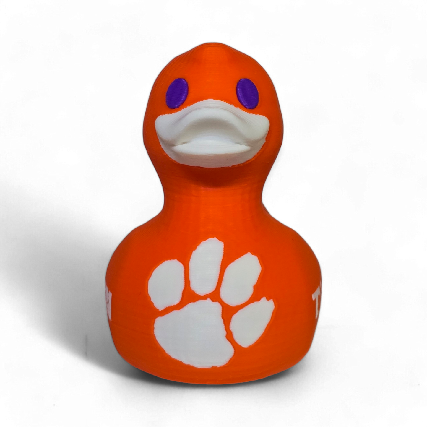 Clemson Tigers Duck-duckduckjeep-offroad-wrangler-gladiator-3d-jeep duck-custom duck-Jeep-The Quacktory-Fun Jeep Ducks-Ducks4Jeep