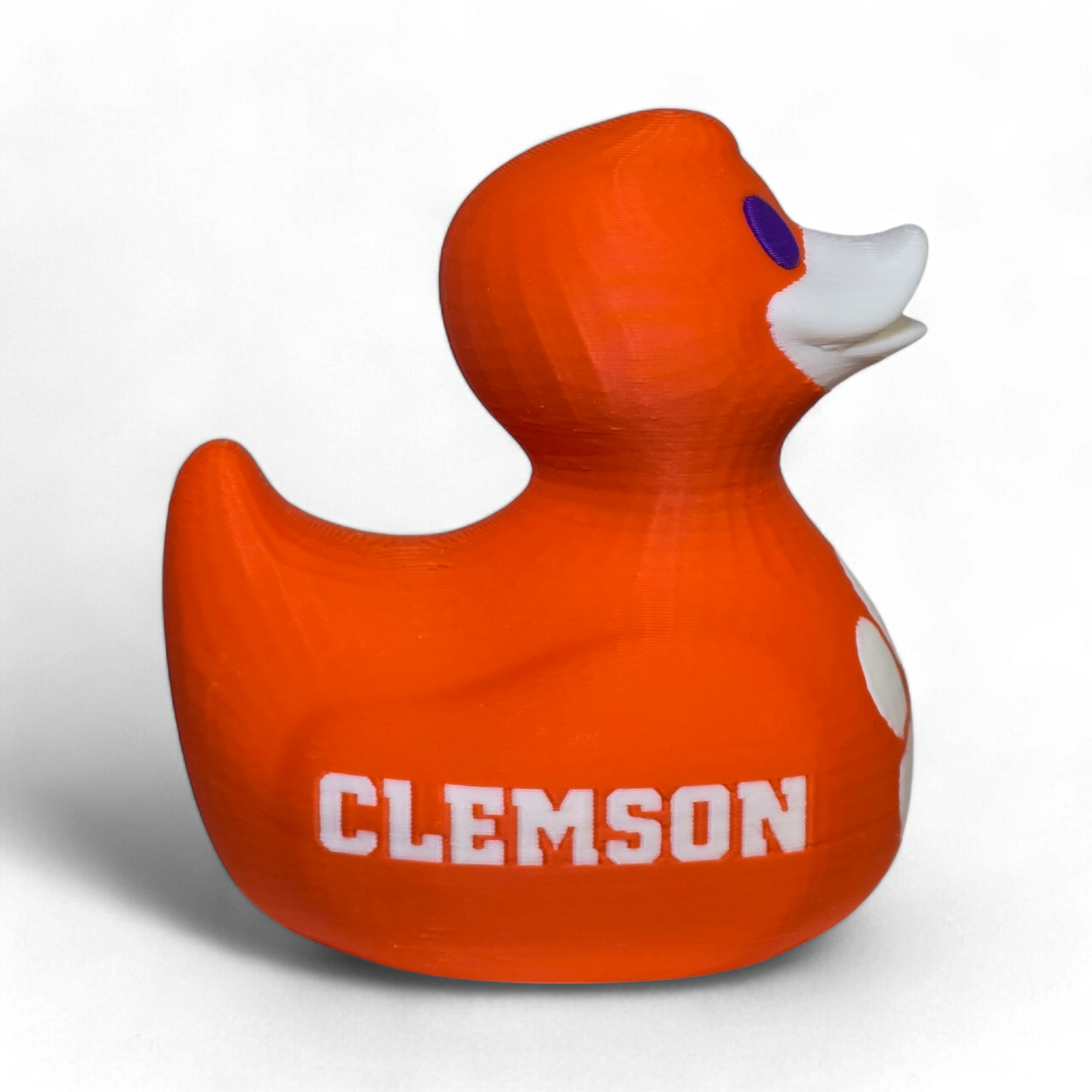 Clemson Tigers Duck-duckduckjeep-offroad-wrangler-gladiator-3d-jeep duck-custom duck-Jeep-The Quacktory-Fun Jeep Ducks-Ducks4Jeep