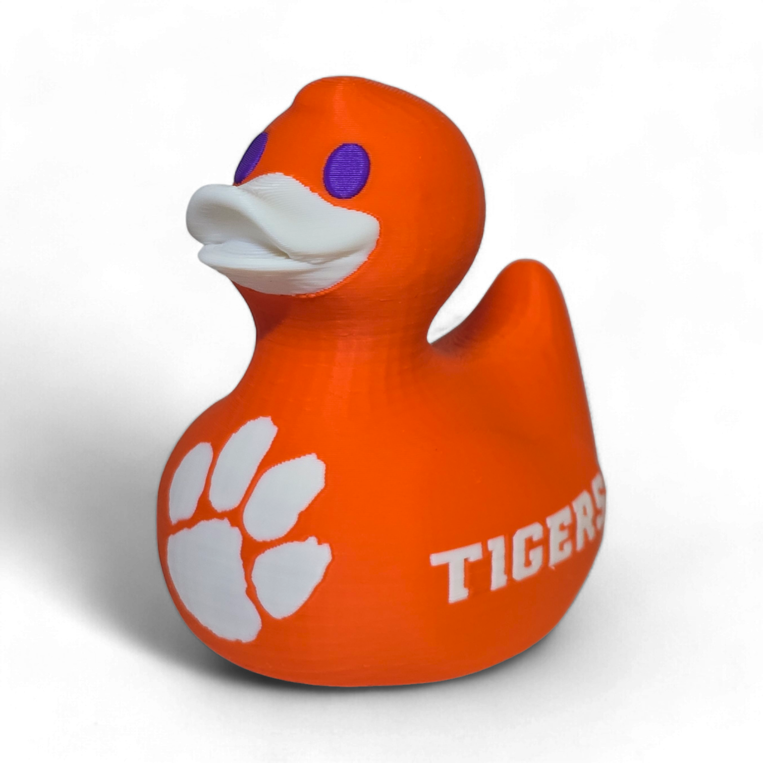 Clemson Tigers Duck-duckduckjeep-offroad-wrangler-gladiator-3d-jeep duck-custom duck-Jeep-The Quacktory-Fun Jeep Ducks-Ducks4Jeep