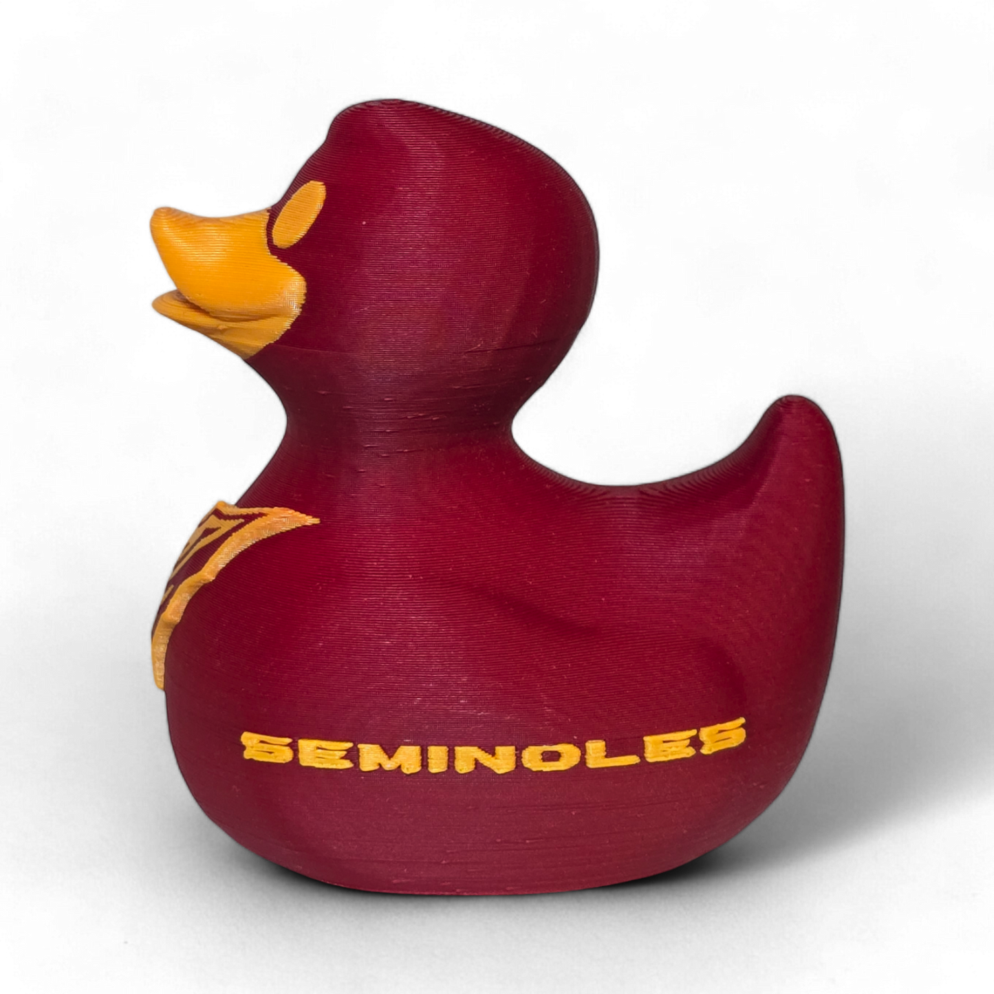 Florida State Seminoles Duck-duckduckjeep-offroad-wrangler-gladiator-3d-jeep duck-custom duck-Jeep-The Quacktory-Fun Jeep Ducks-Ducks4Jeep