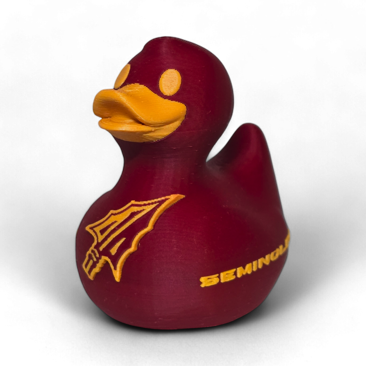 Florida State Seminoles Duck-duckduckjeep-offroad-wrangler-gladiator-3d-jeep duck-custom duck-Jeep-The Quacktory-Fun Jeep Ducks-Ducks4Jeep