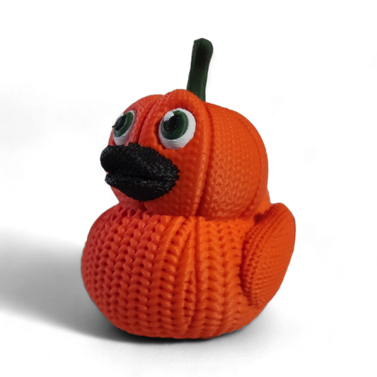 Knit Pumpkin Duck-duckduckjeep-offroad-wrangler-gladiator-3d-jeep duck-custom duck-Jeep-The Quacktory-Fun Jeep Ducks-Ducks4Jeep