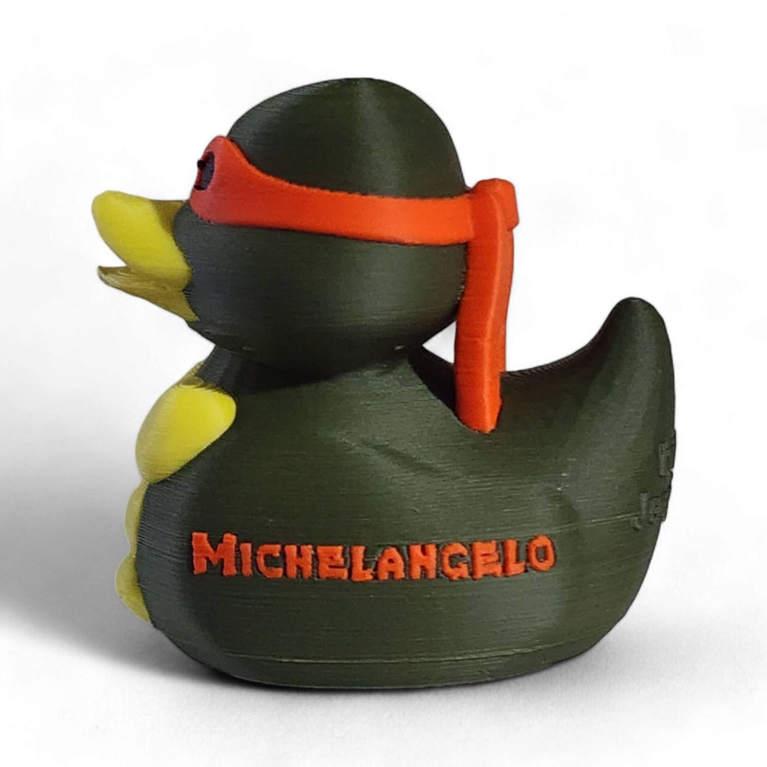 Michelangelo Duck-duckduckjeep-offroad-wrangler-gladiator-3d-jeep duck-custom duck-Jeep-The Quacktory-Fun Jeep Ducks-Ducks4Jeep