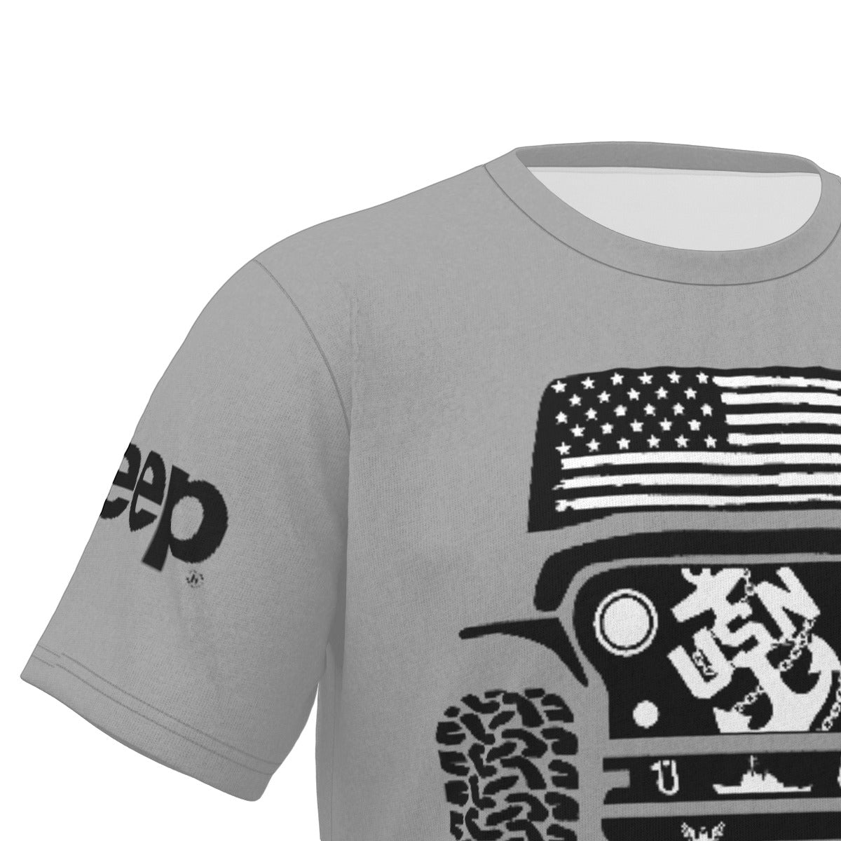 Navy Jeep Shirt-duckduckjeep-offroad-wrangler-gladiator-3d-jeep duck-custom duck-Jeep-The Quacktory-Fun Jeep Ducks-Ducks4Jeep