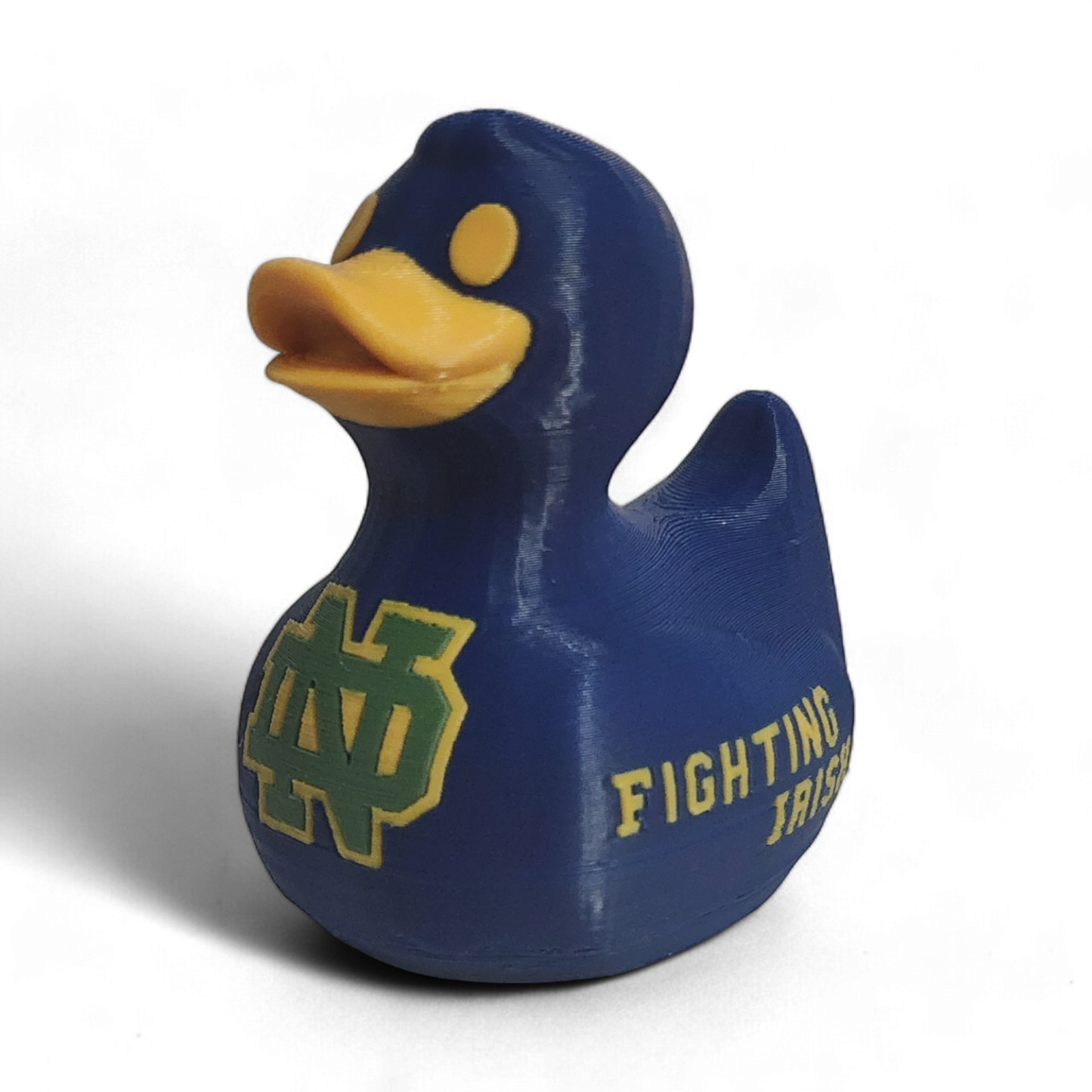 Notre Dame Fighting Irish Duck-duckduckjeep-offroad-wrangler-gladiator-3d-jeep duck-custom duck-Jeep-The Quacktory-Fun Jeep Ducks-Ducks4Jeep