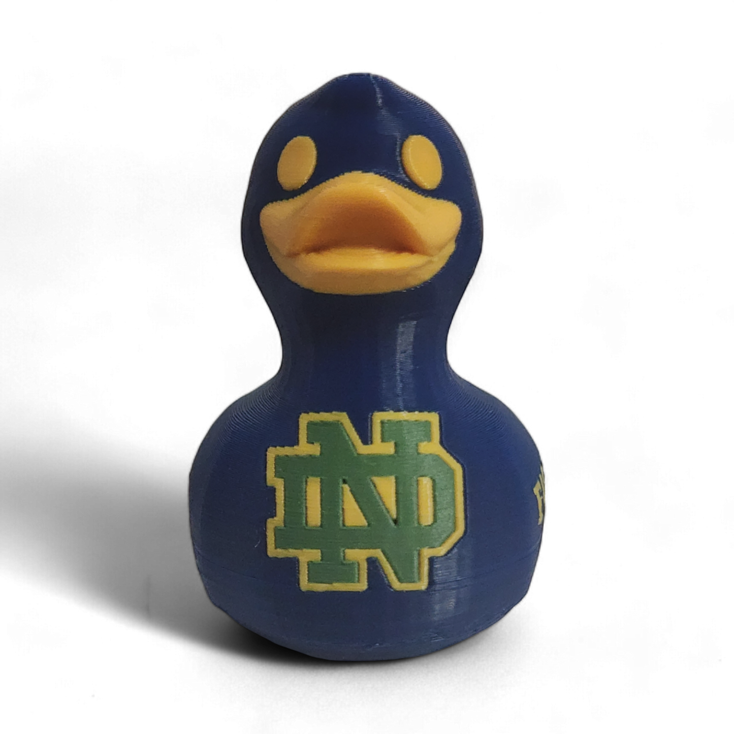 Notre Dame Fighting Irish Duck-duckduckjeep-offroad-wrangler-gladiator-3d-jeep duck-custom duck-Jeep-The Quacktory-Fun Jeep Ducks-Ducks4Jeep