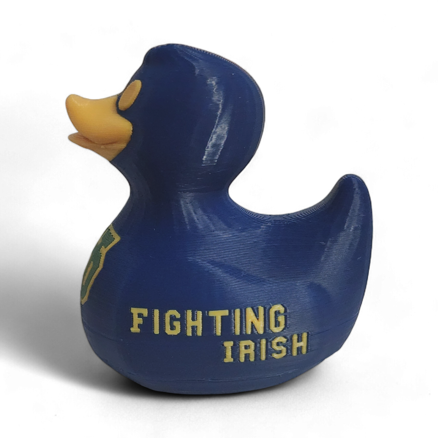 Notre Dame Fighting Irish Duck-duckduckjeep-offroad-wrangler-gladiator-3d-jeep duck-custom duck-Jeep-The Quacktory-Fun Jeep Ducks-Ducks4Jeep