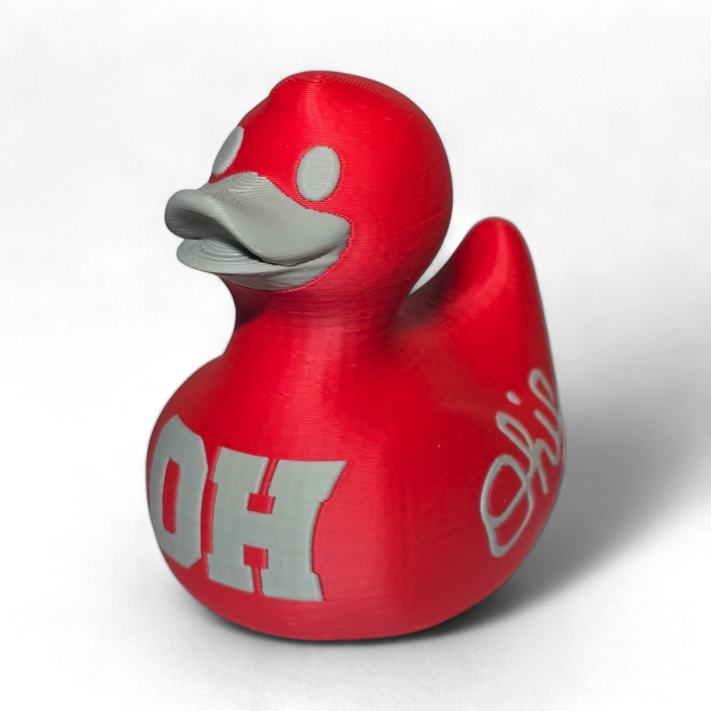 Ohio State Buckeyes Duck-duckduckjeep-offroad-wrangler-gladiator-3d-jeep duck-custom duck-Jeep-The Quacktory-Fun Jeep Ducks-Ducks4Jeep