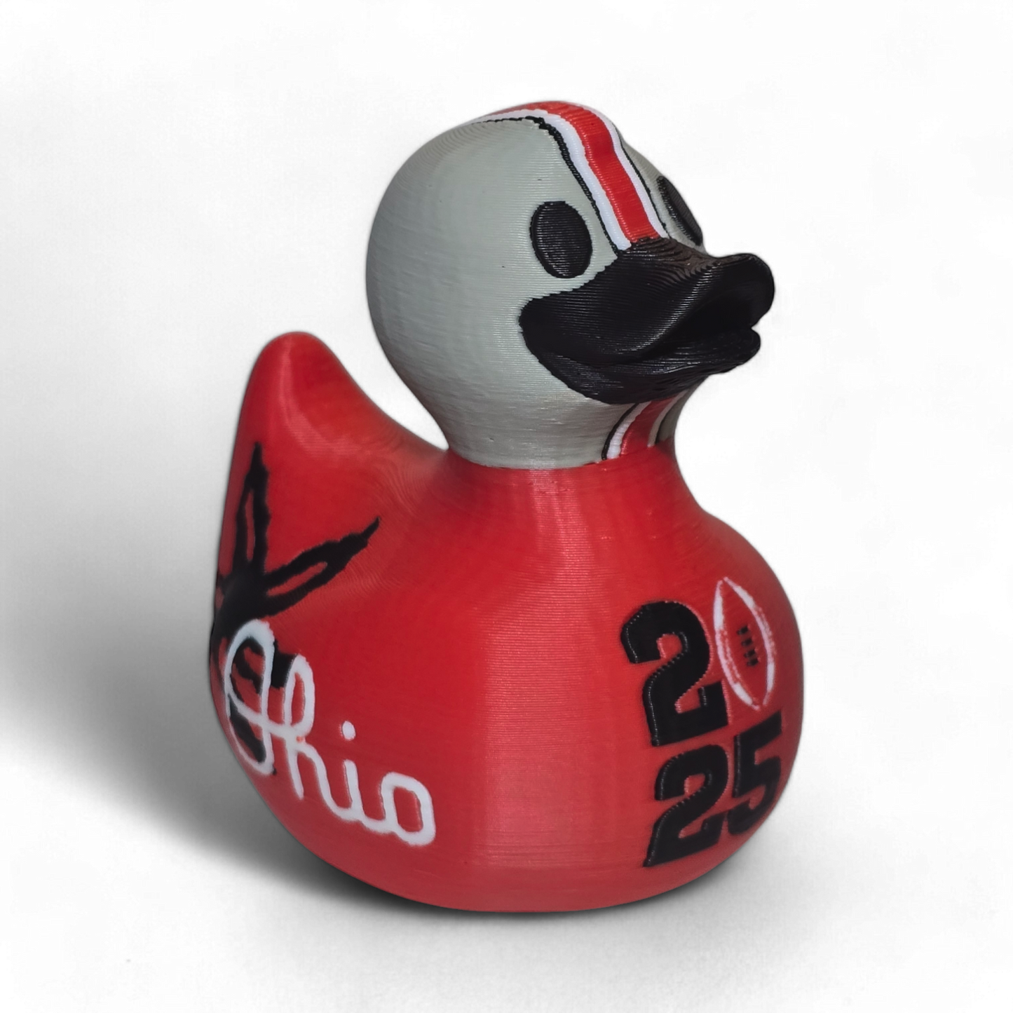 Ohio State Buckeyes National Champions Special Edition Duck - 100 Only!-duckduckjeep-offroad-wrangler-gladiator-3d-jeep duck-custom duck-Jeep-The Quacktory-Fun Jeep Ducks-Ducks4Jeep