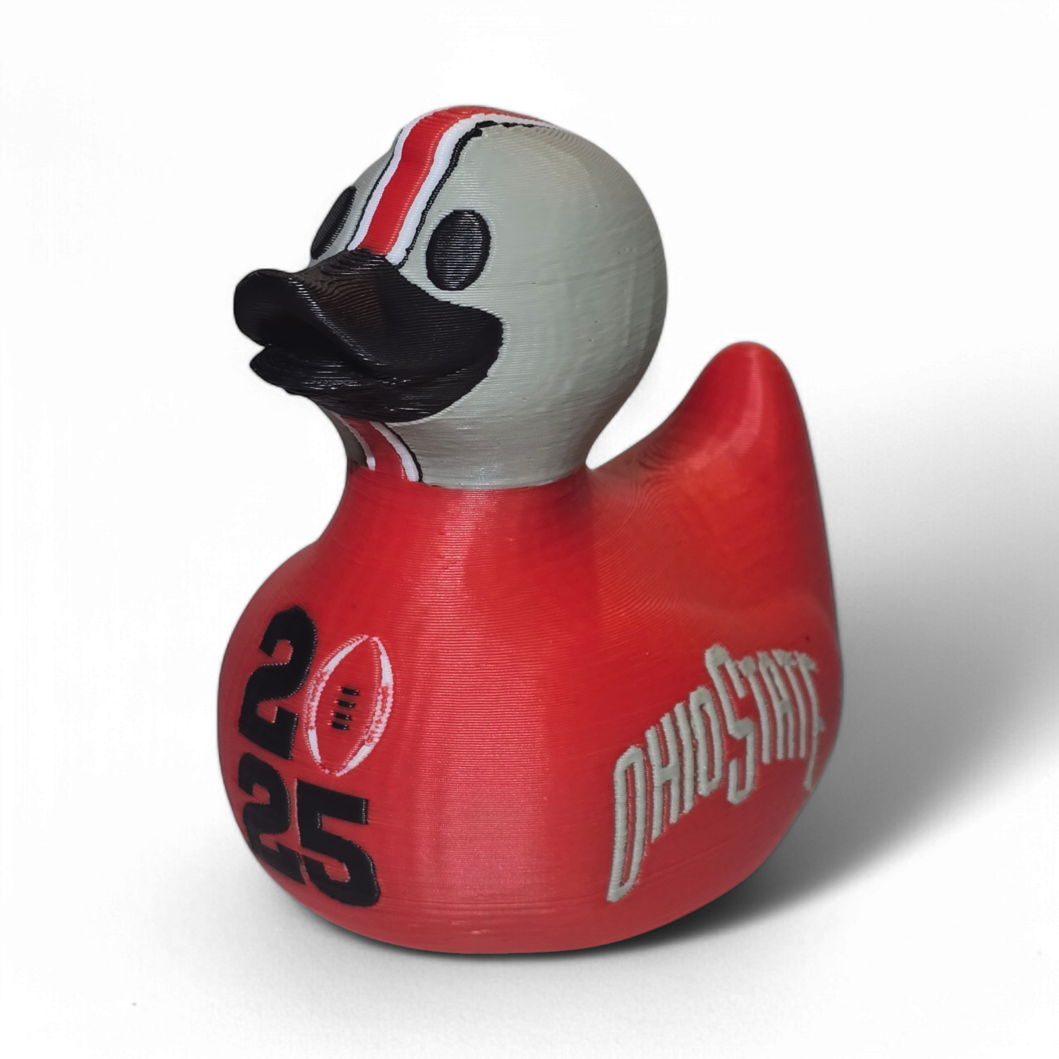 Ohio State Buckeyes National Champions Special Edition Duck - 100 Only!-duckduckjeep-offroad-wrangler-gladiator-3d-jeep duck-custom duck-Jeep-The Quacktory-Fun Jeep Ducks-Ducks4Jeep