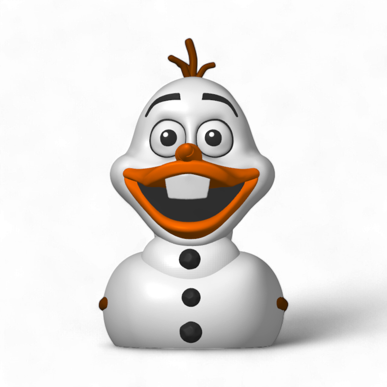 Olaf Duck-duckduckjeep-offroad-wrangler-gladiator-3d-jeep duck-custom duck-Jeep-The Quacktory-Fun Jeep Ducks-Ducks4Jeep