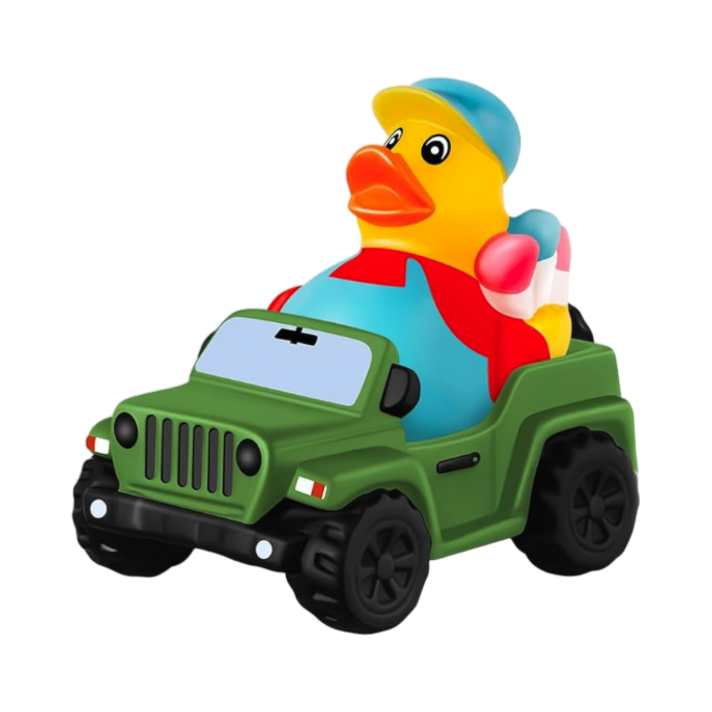 Random Rubber Duck in Rubber Jeep-duckduckjeep-offroad-wrangler-gladiator-3d-jeep duck-custom duck-Jeep-The Quacktory-Fun Jeep Ducks-Ducks4Jeep