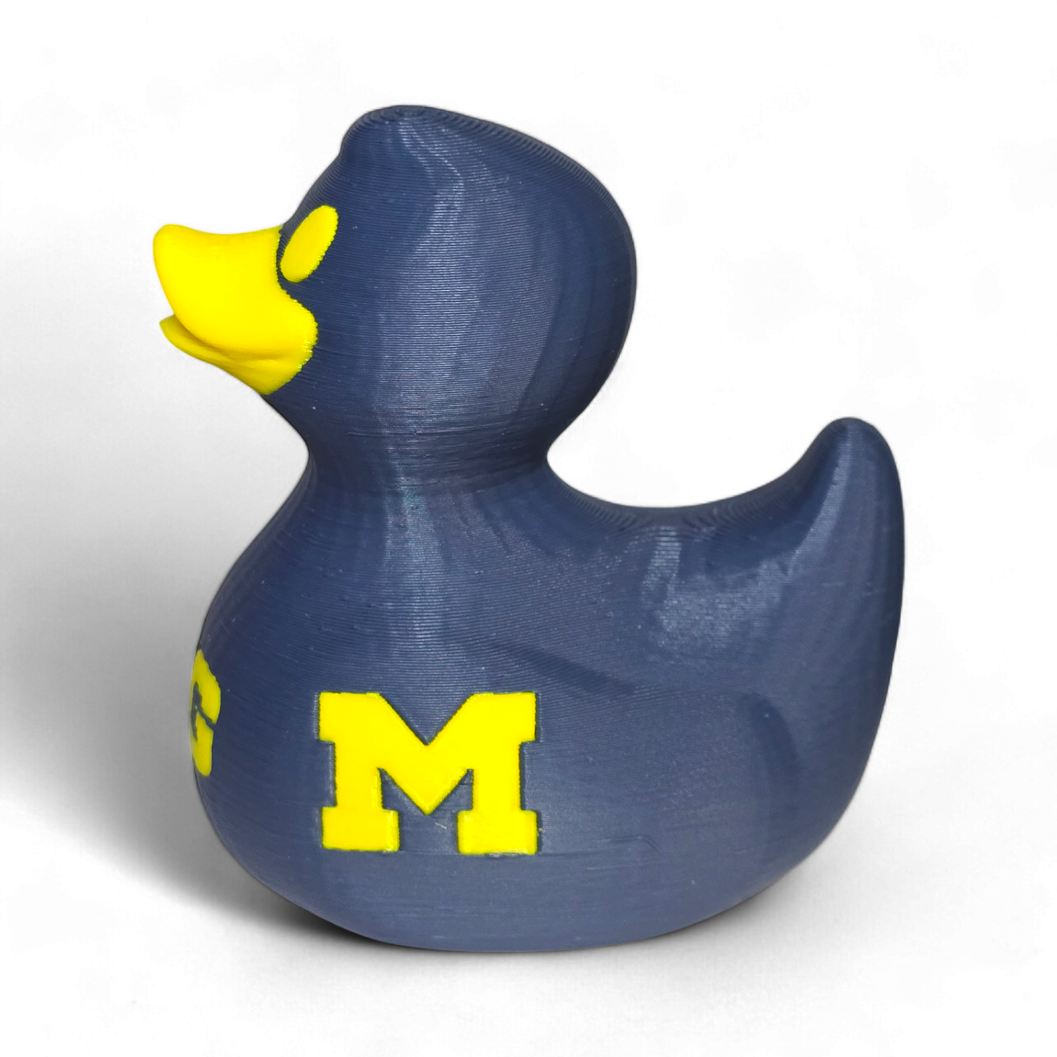 University Of Michigan Wolverines Duck-duckduckjeep-offroad-wrangler-gladiator-3d-jeep duck-custom duck-Jeep-The Quacktory-Fun Jeep Ducks-Ducks4Jeep